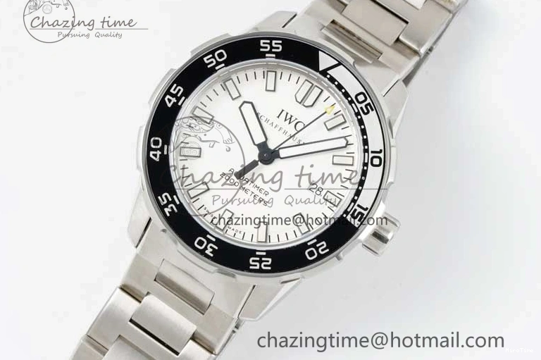 MIROTIME 0216 Youthful Aquatimer Automatic SS RSF 1:1 Best Edition White Black Dial on SS Bracelet A 7070